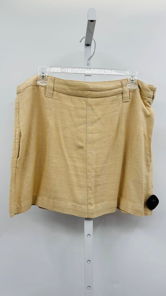 Free People Skirt Tan 14