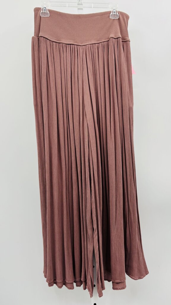 free-est Pants Wide Leg Brown L