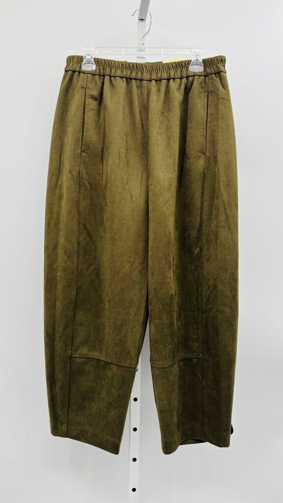 Max Studio Pants Wide Leg Green L