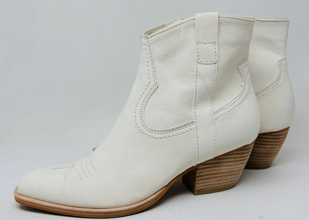 Dolce Vita Ankle Boots Ivory 8