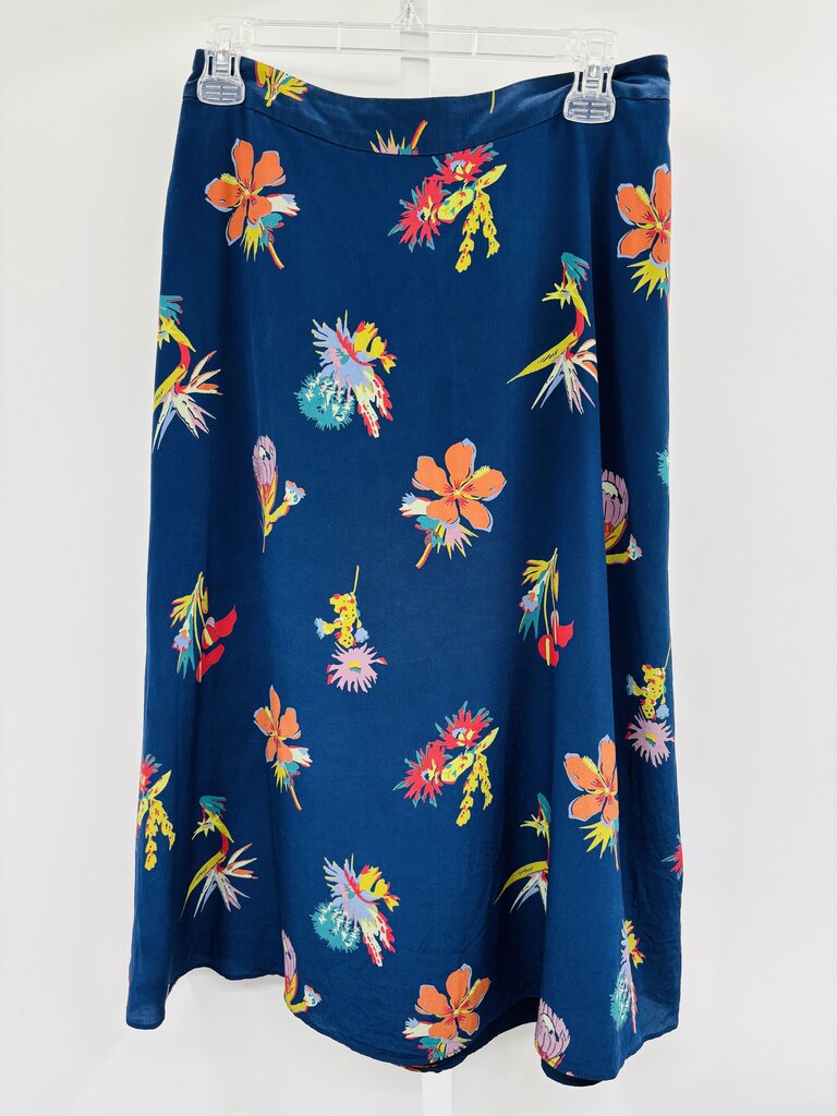 Madewell Skirt Midi Navy 2