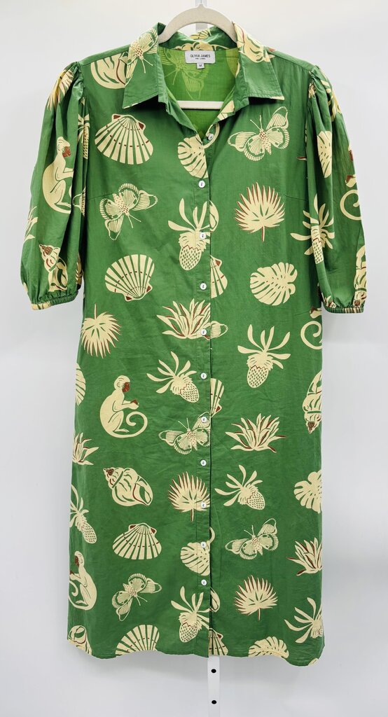 Olivia James Dress Green L