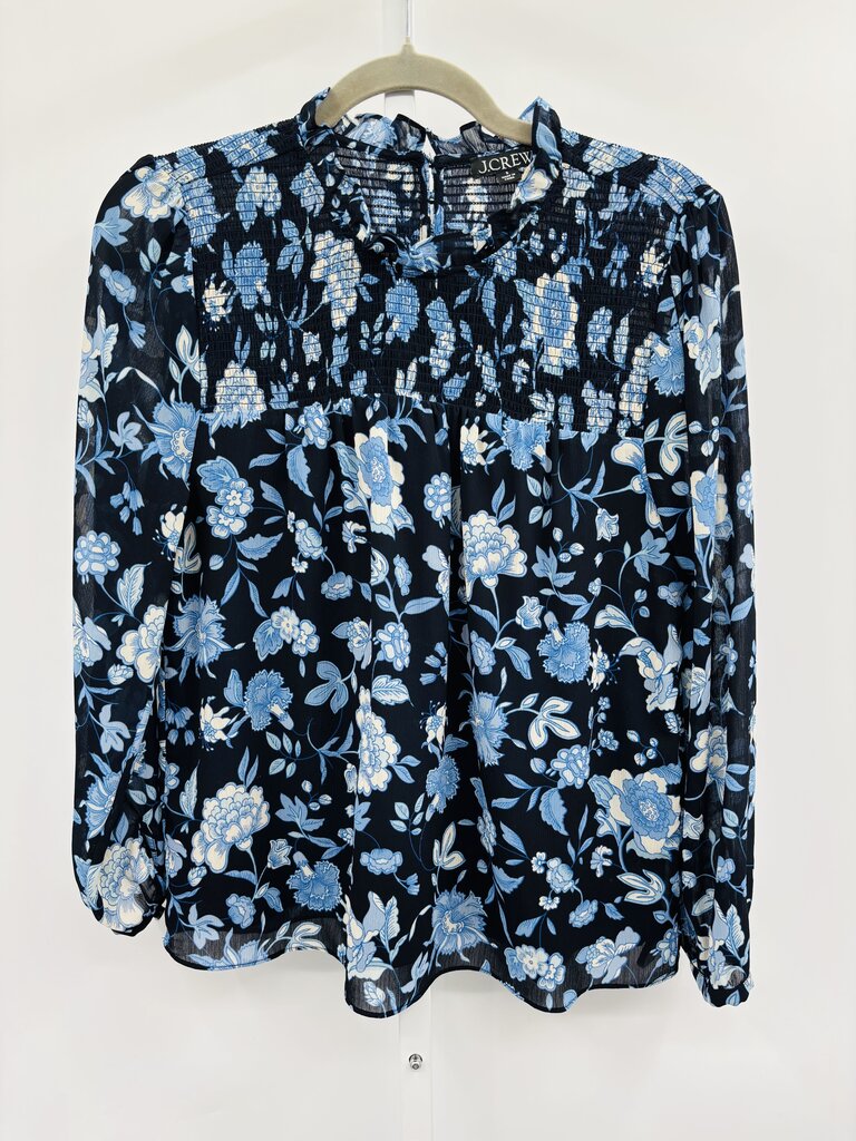 J. Crew Blouse Navy S