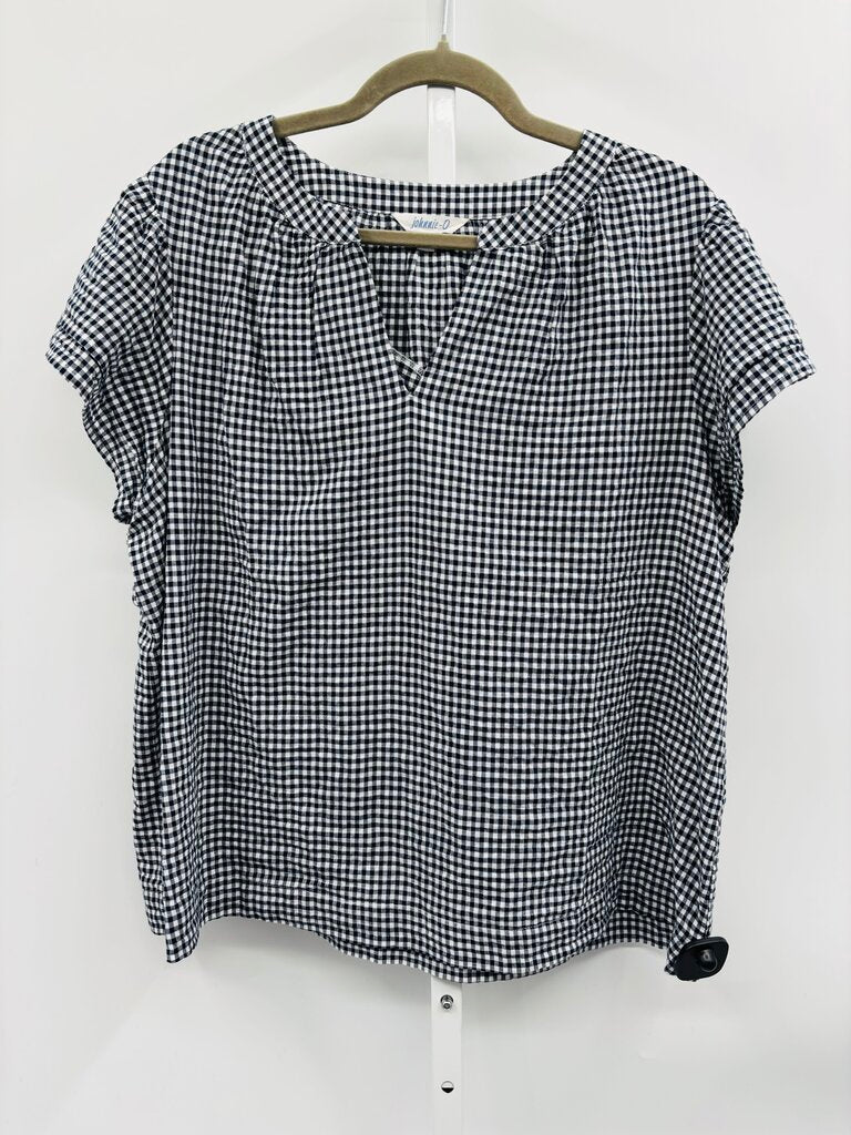 johnnie-O Top Navy XL