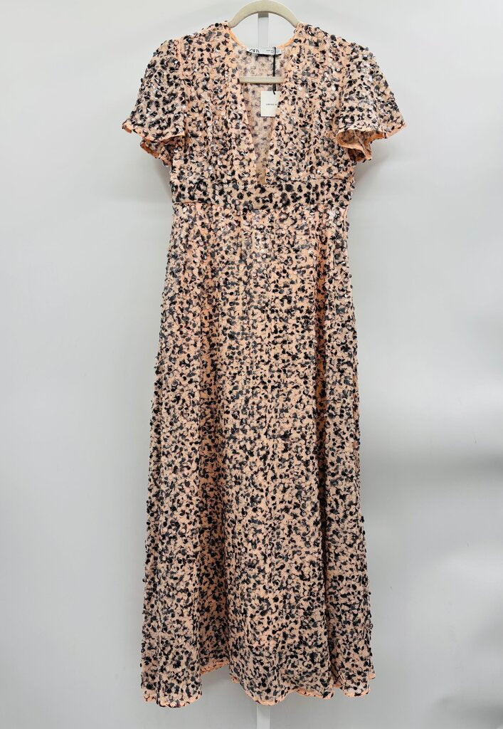 Zara Maxi Dress Peach M