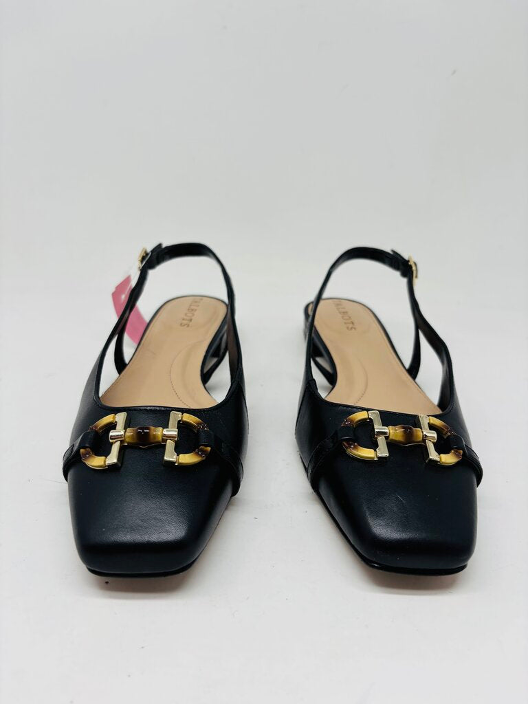 Talbots Slingbacks Black 7.5