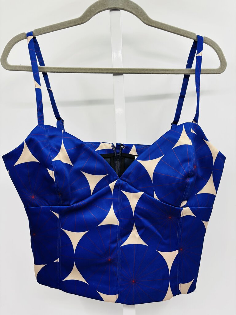 J. Crew Corset Navy 12