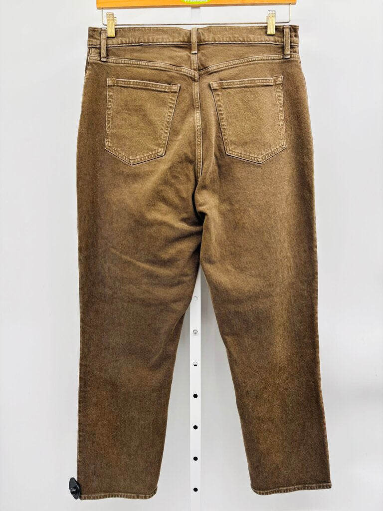 Abercrombie & Fitch Jeans Straight Brown 16