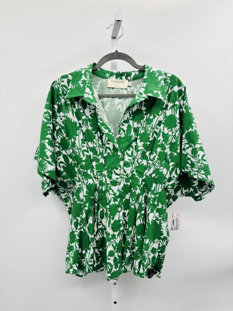 Exquise Blouse Green XL