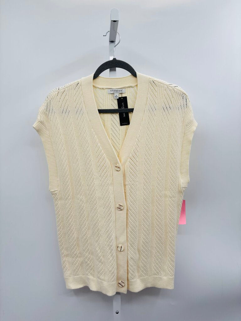 Liverpool Sweater Vest Beige M