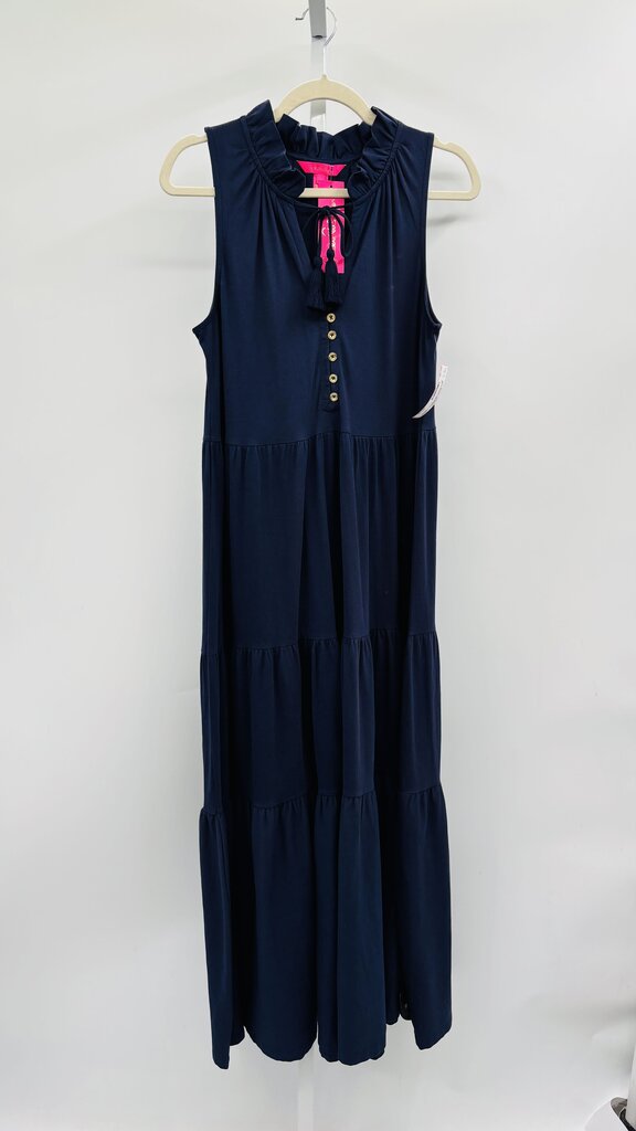 Lilly Pulitzer Maxi Dress Navy S