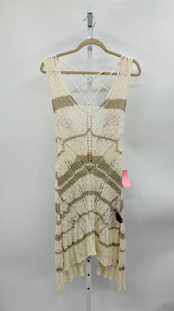 Free People Dress Beige L