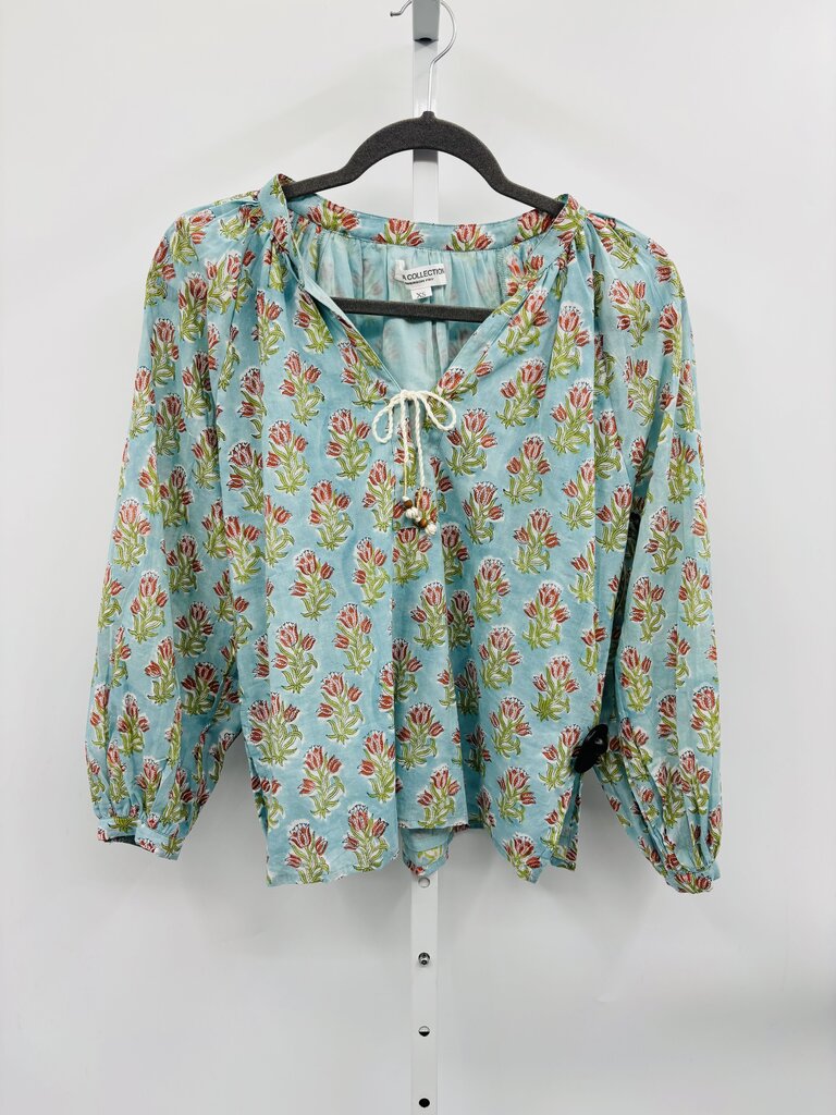 Emerson Fry Blouse Blue XS
