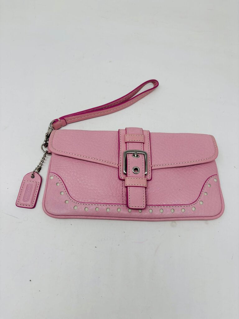 Coach Wristlet Pink
