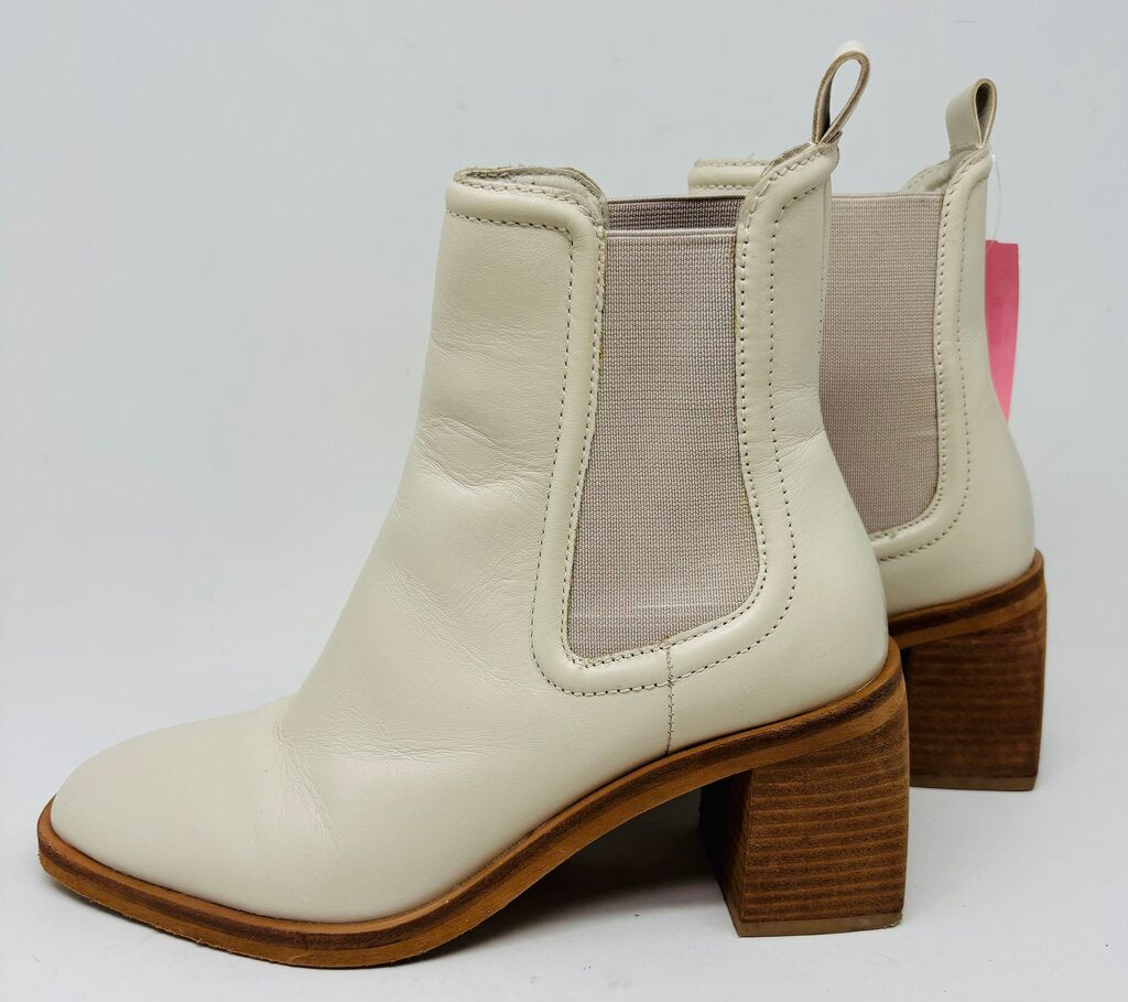 Dolce Vita Ankle Boots Beige 6.5