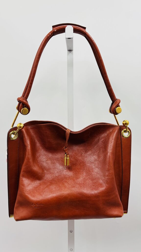 La Sella Handbag Brown