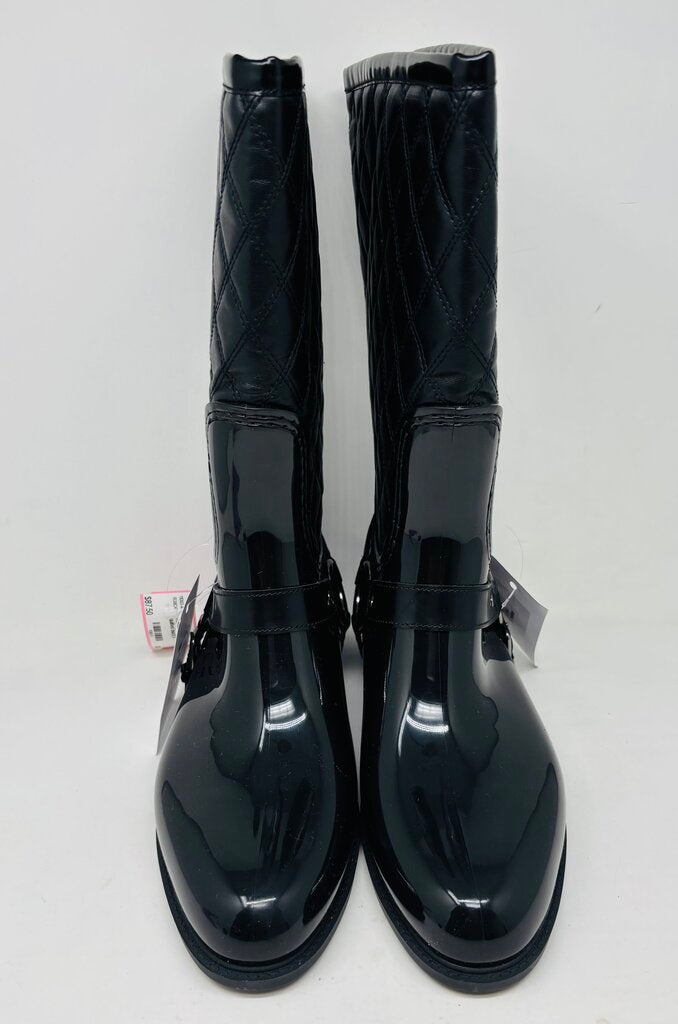 Stuart Weitzman Rainboot Black 9