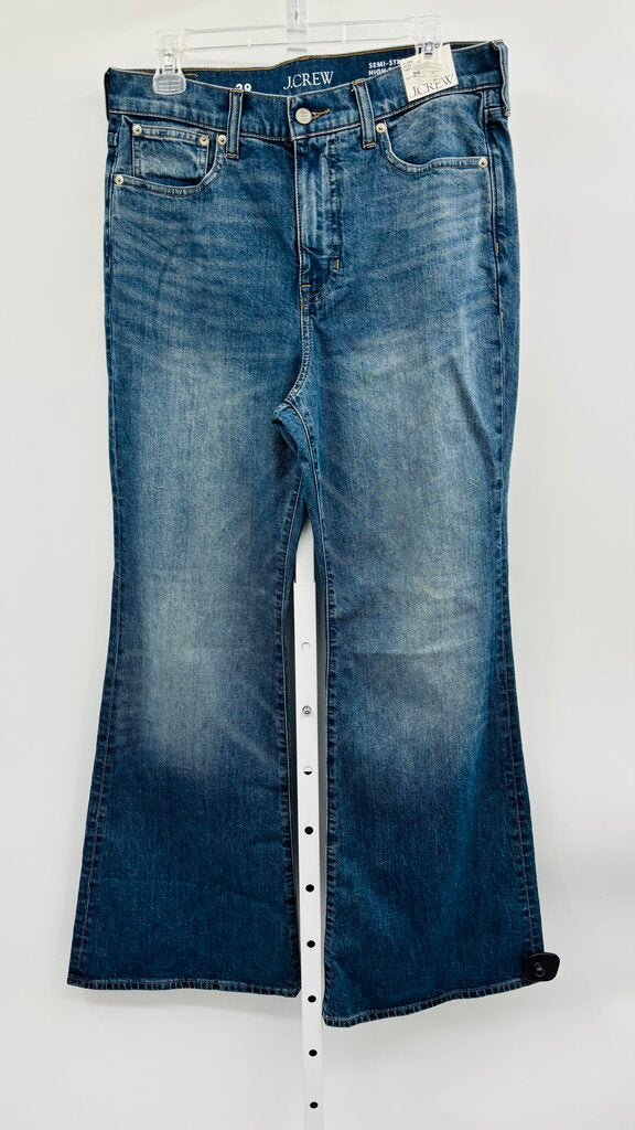 J. Crew Jeans Wide Leg Denim 8