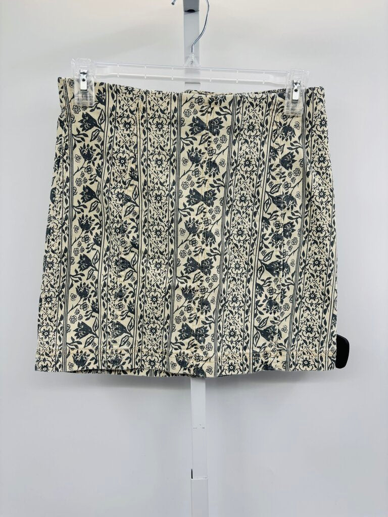 Free People Skirt Mini Beige 6