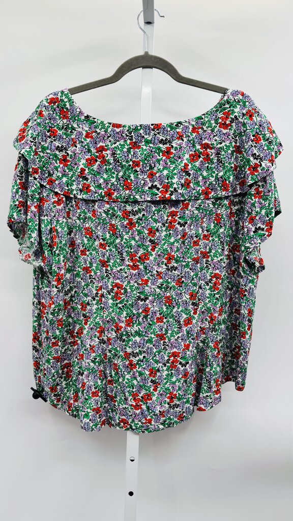 Maeve Blouse Plus Purple 24