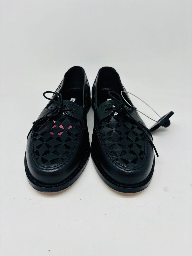Manolo Blahnik Oxfords Black 7.5