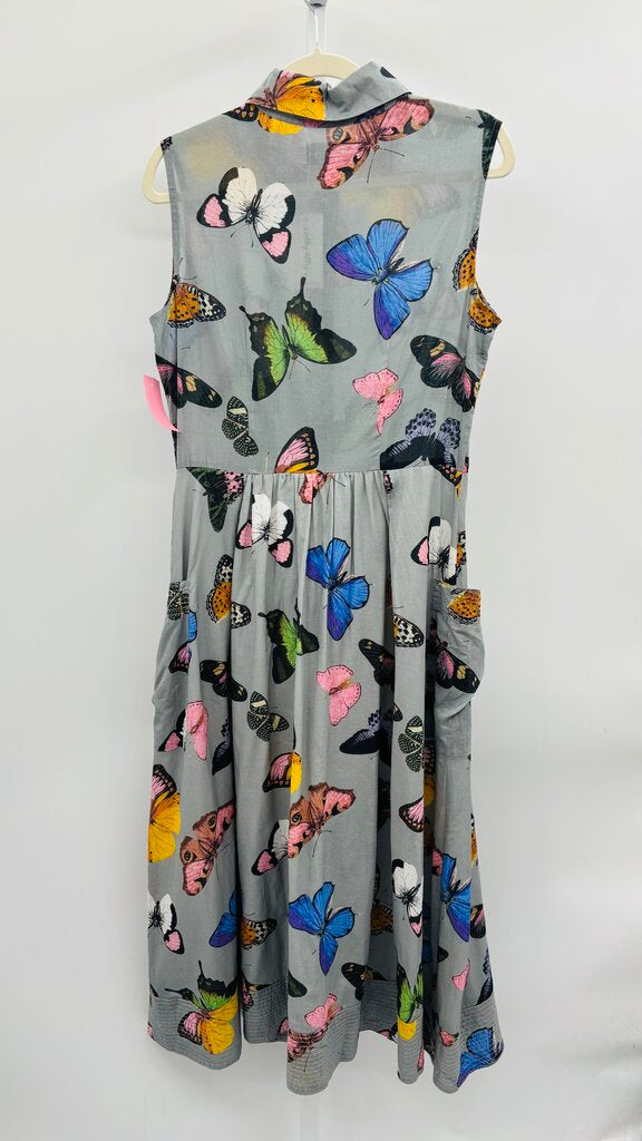 Dizzy Lizzie Maxi Dress Grey S