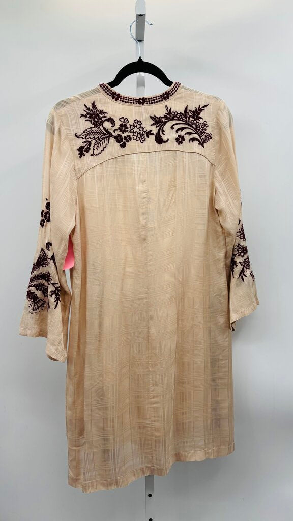 Johnny Was Dress Beige S