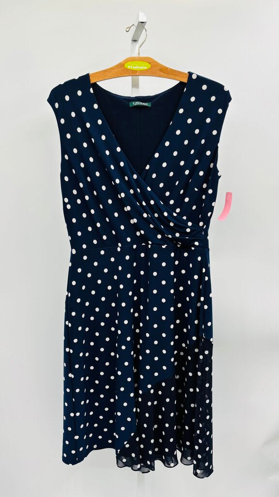 Lauren: RL Dress Navy 16