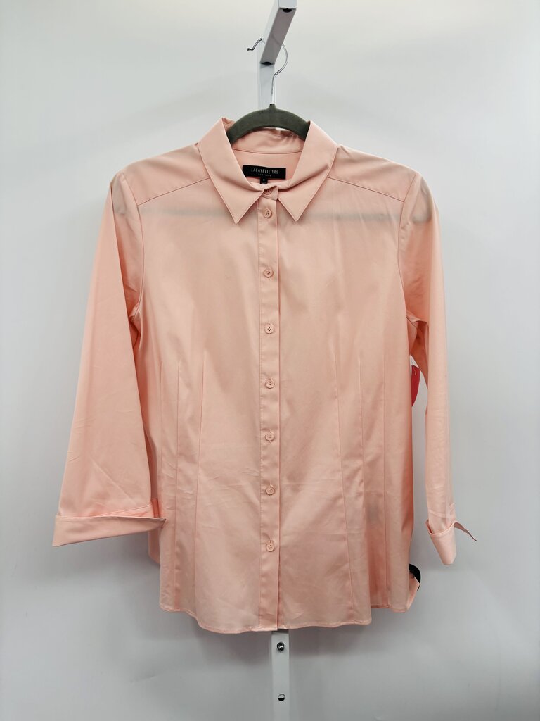 LaFayette 148 Shirt Pink 8