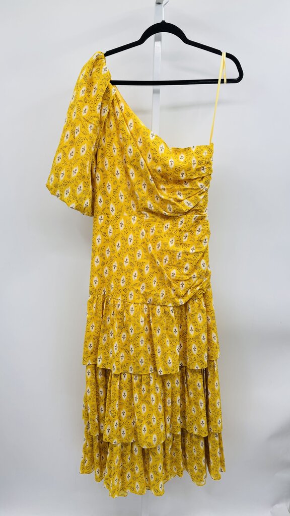Veronica Beard Maxi Dress Yellow 12