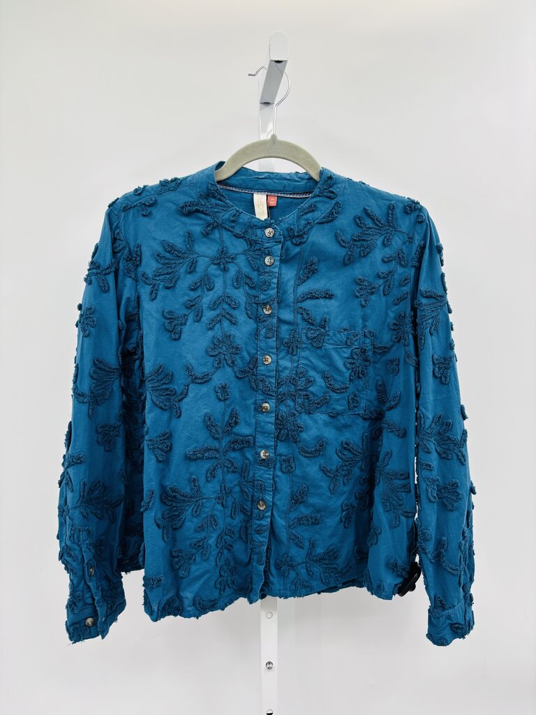 Pilcro Blouse Navy XS
