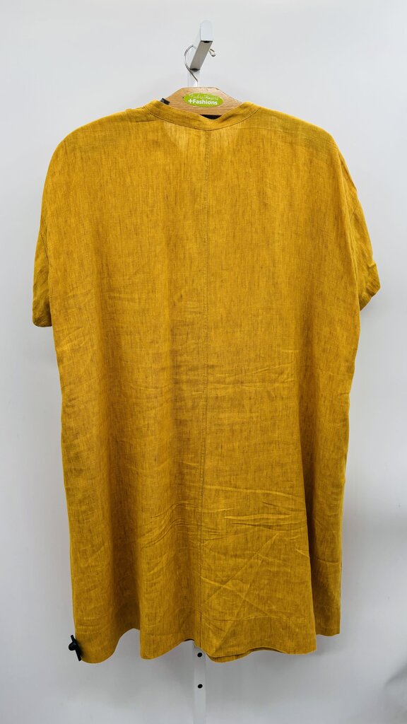 Eileen Fisher Dress Plus Yellow 3X