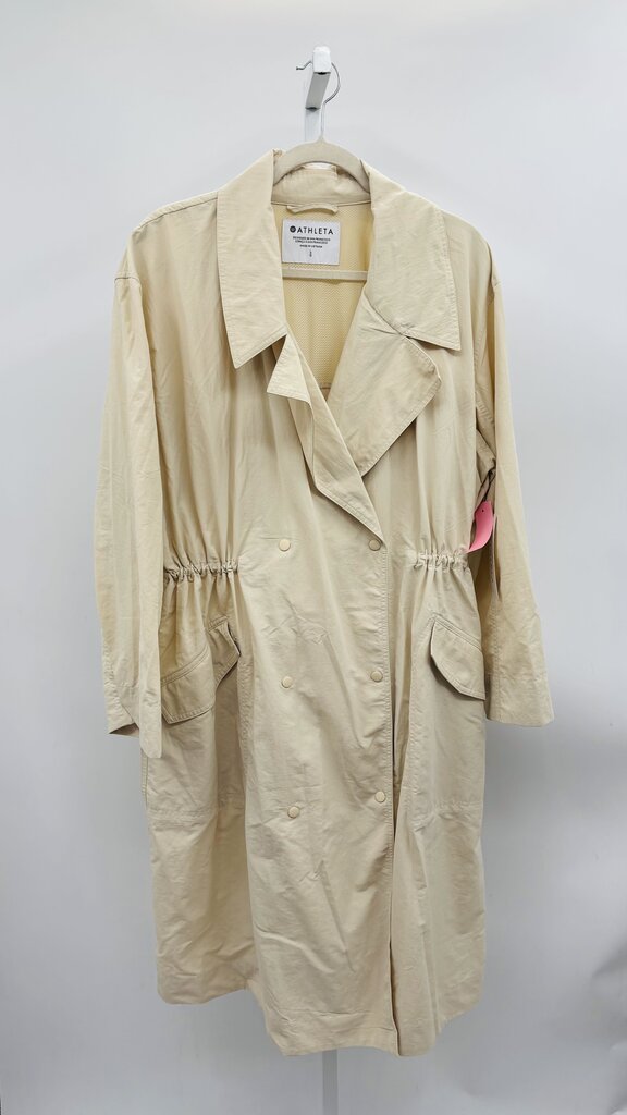 Athleta Trenchcoat Khaki L