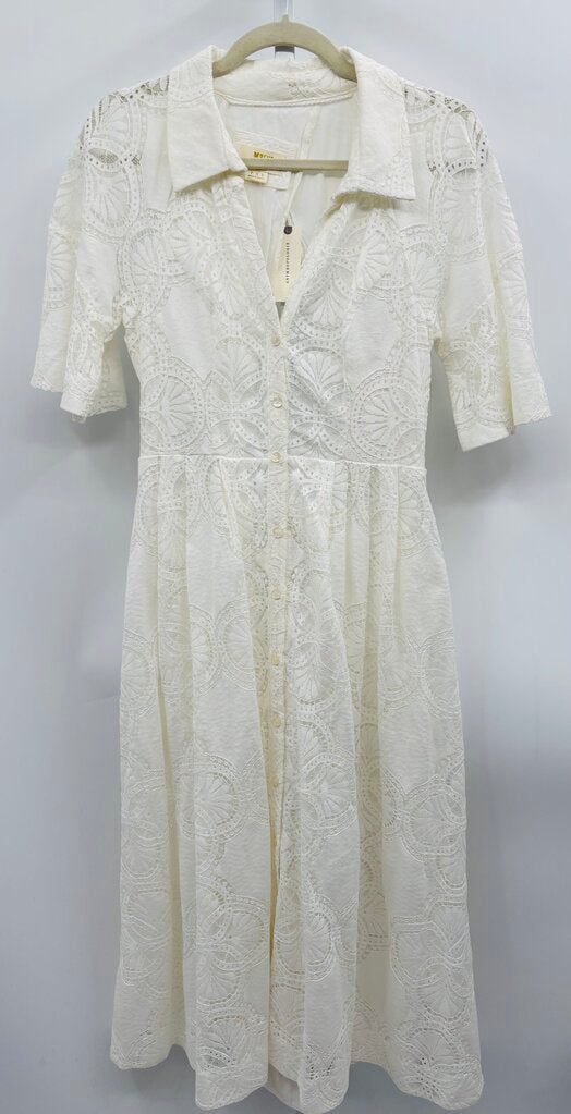 Maeve Maxi Dress White 8