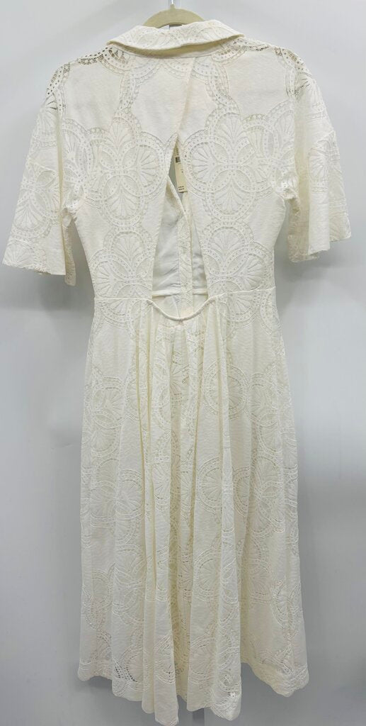 Maeve Maxi Dress White 8