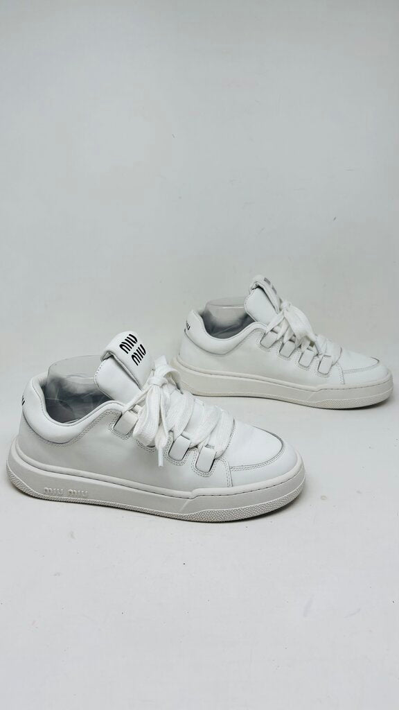Miu Miu LUXURY SHOES White 8.5