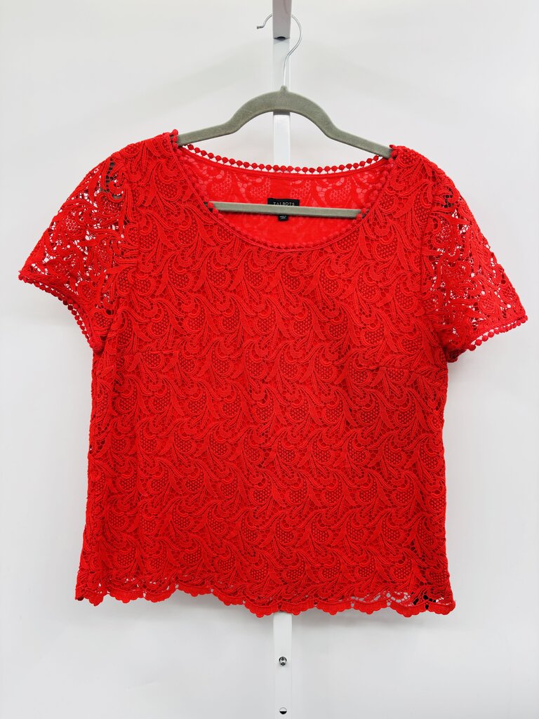 Talbots Top Red 12
