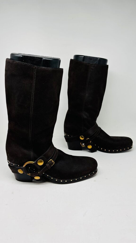 Miu Miu LUXURY SHOES Brown 8.5