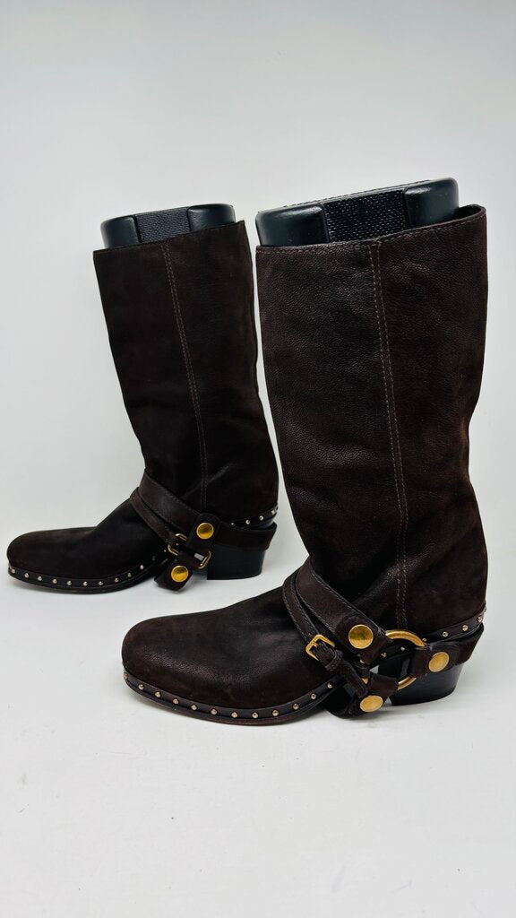 Miu Miu LUXURY SHOES Brown 8.5