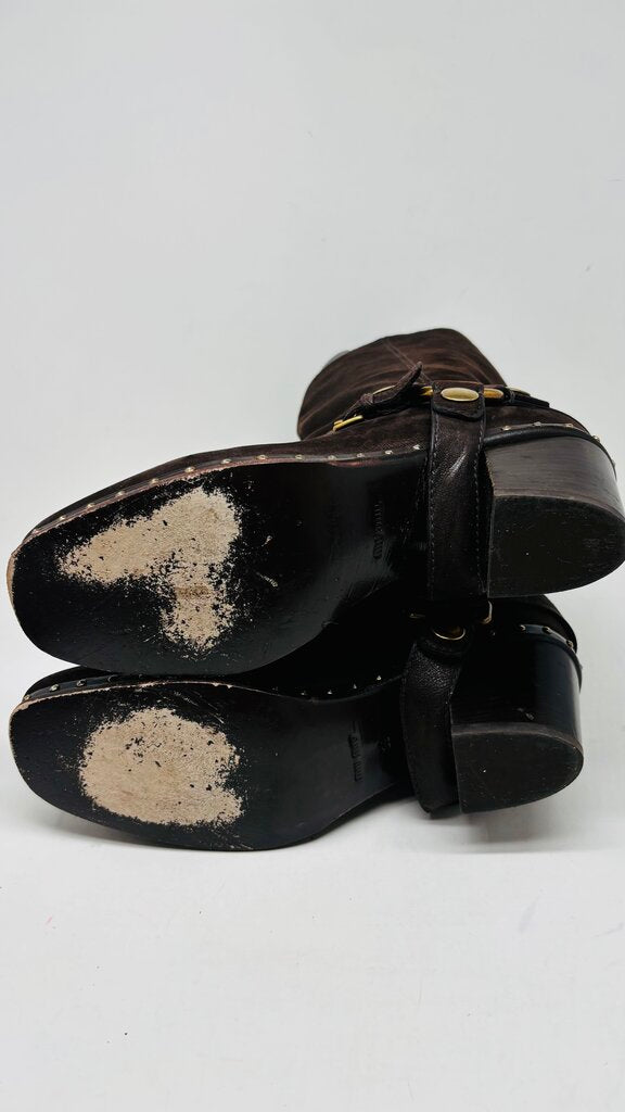 Miu Miu LUXURY SHOES Brown 8.5