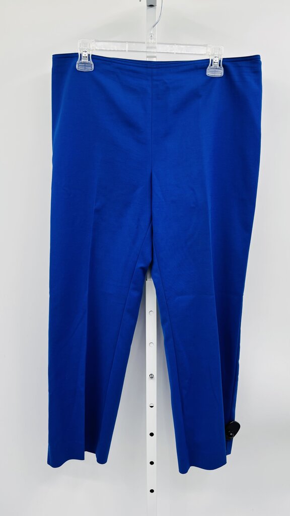 St. John Pants Straight Blue 14