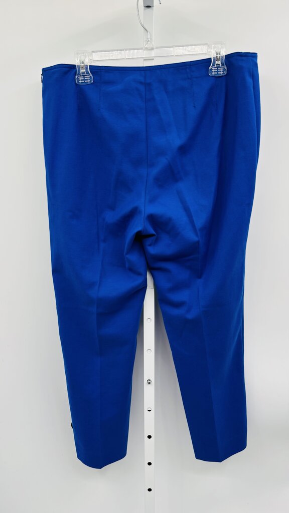 St. John Pants Straight Blue 14