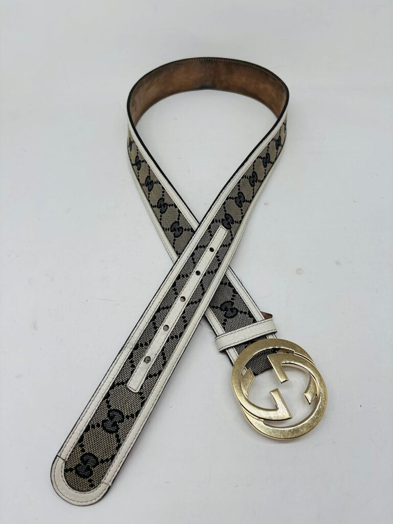 Gucci LUXURY BELT White M