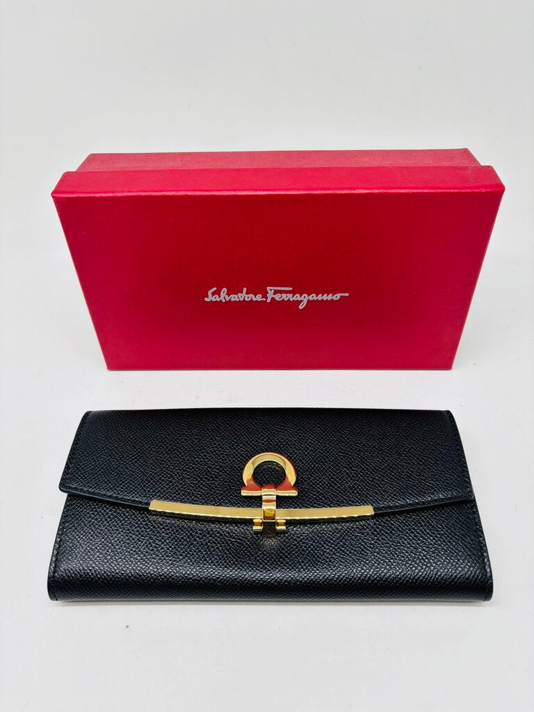 Ferragamo LUXURY WALLET Black