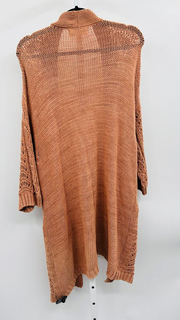 Johnny Was: Calme Cardigan Tan M