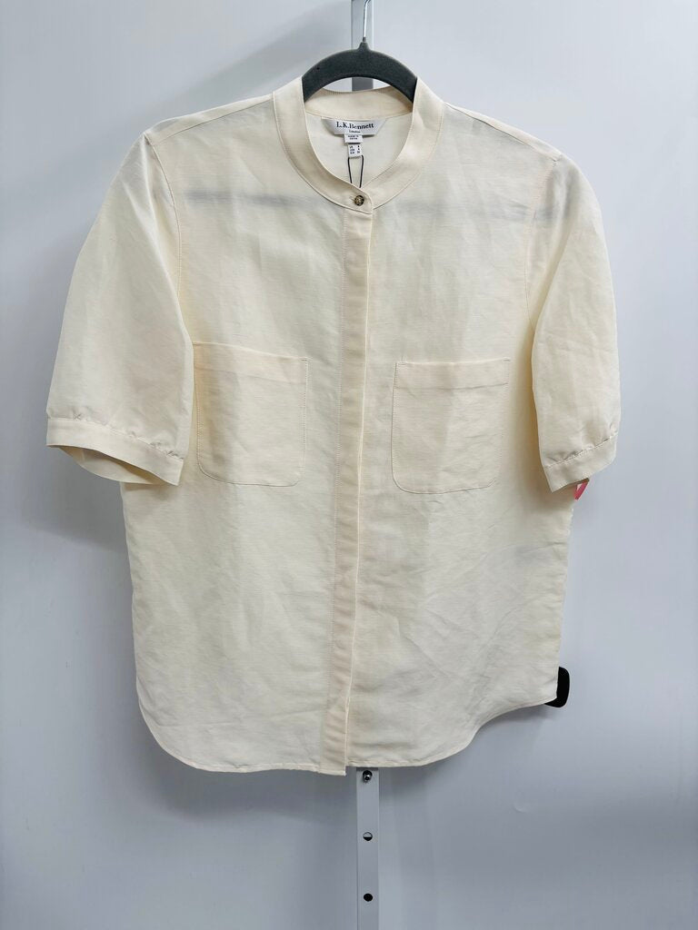 L. K. Bennett Blouse Beige 4