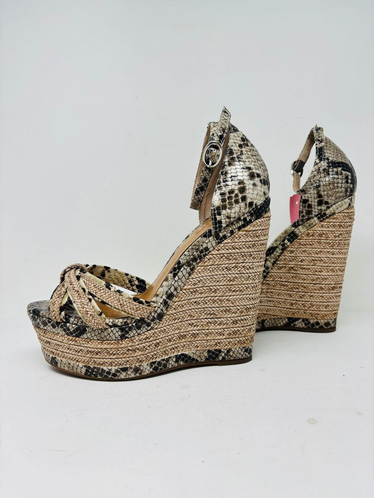 Schutz Wedge Grey 9