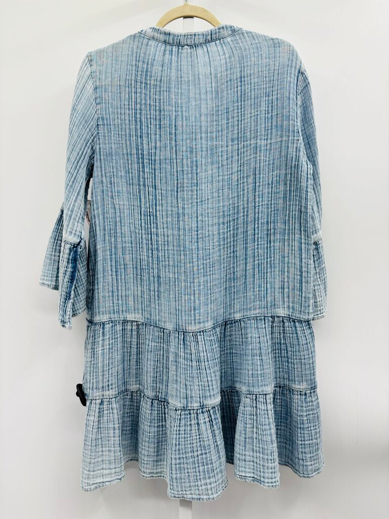Faherty Dress Blue S
