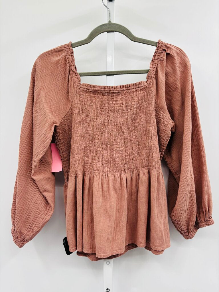 Madewell Top Brown 6