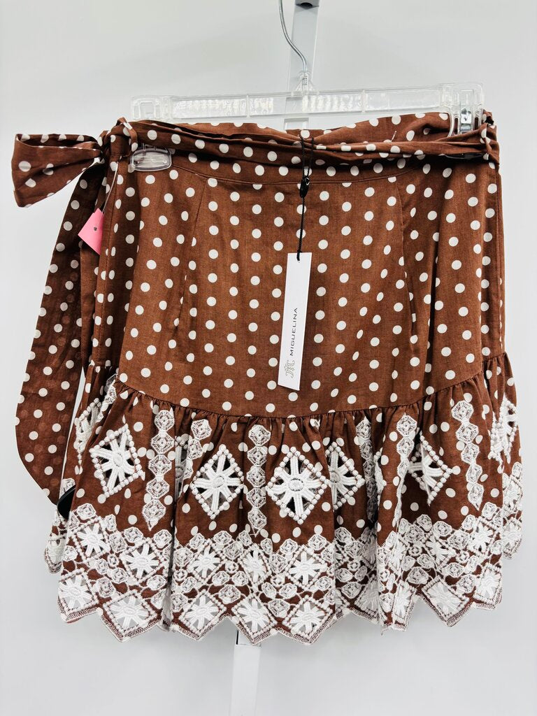 Miguelina Skirt Brown S